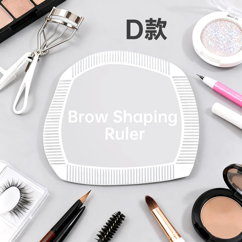1PC Brow Mapping Ruler Eyebrow Shaping Ruler 1 Minute Fast Drawing Design Brow Easy Tool Microblading Permanent Mekup Stencils